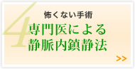 専門医による静脈内鎮静法